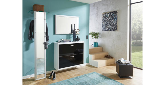 GARDEROBENPANEEL 52/195/35 cm - Alufarben, Design, Glas/Metall (52/195/35cm) - Dieter Knoll
