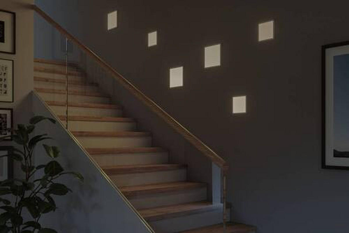LED-PANEEL  - Weiß, Design, Kunststoff (23,0/23,0cm) - Paulmann