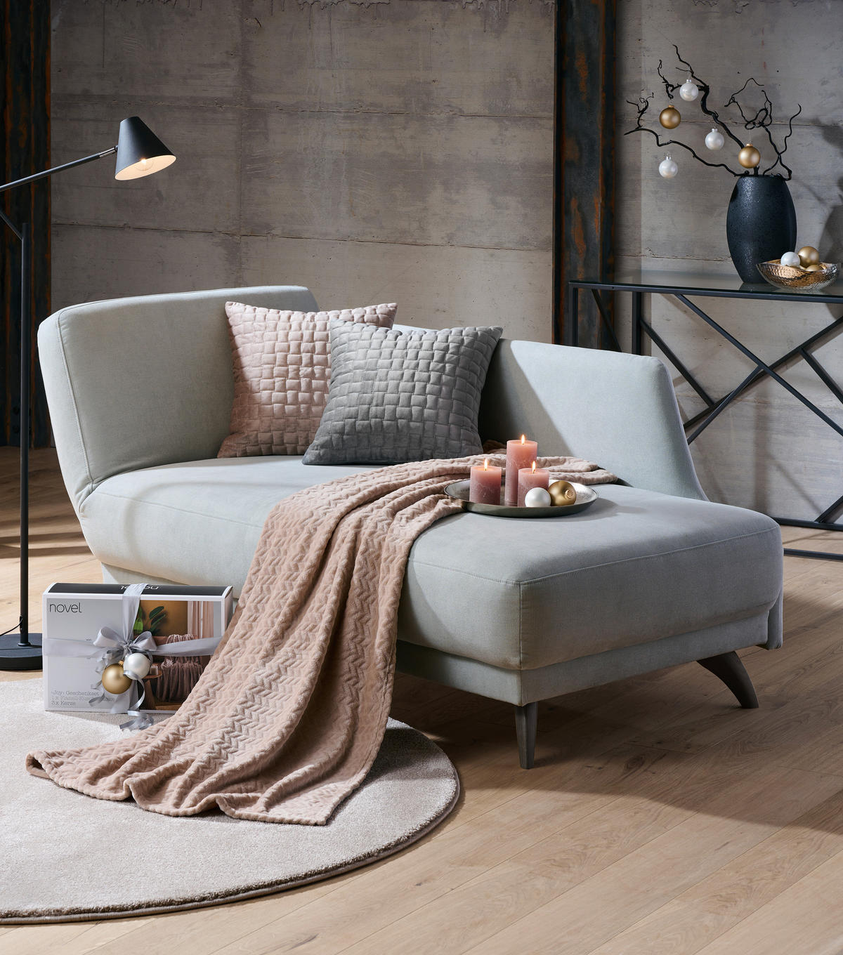 GESCHENKBOX  - Beige, Basics, Textil (130/170cm) - Novel