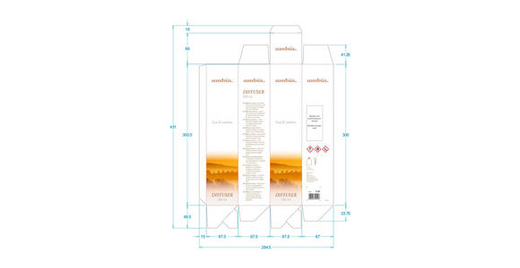 RAUMDUFT 100 ml Adlerholz - Grauweiß, Basics, Glas (100ml) - Ambia Home