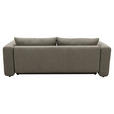 SCHLAFSOFA Flachgewebe Braun  inkl.  - Schwarz/Braun, MODERN, Kunststoff/Textil (248/94/109cm) - Carryhome