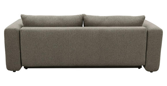 SCHLAFSOFA Flachgewebe Braun  inkl.  - Schwarz/Braun, MODERN, Kunststoff/Textil (248/94/109cm) - Carryhome