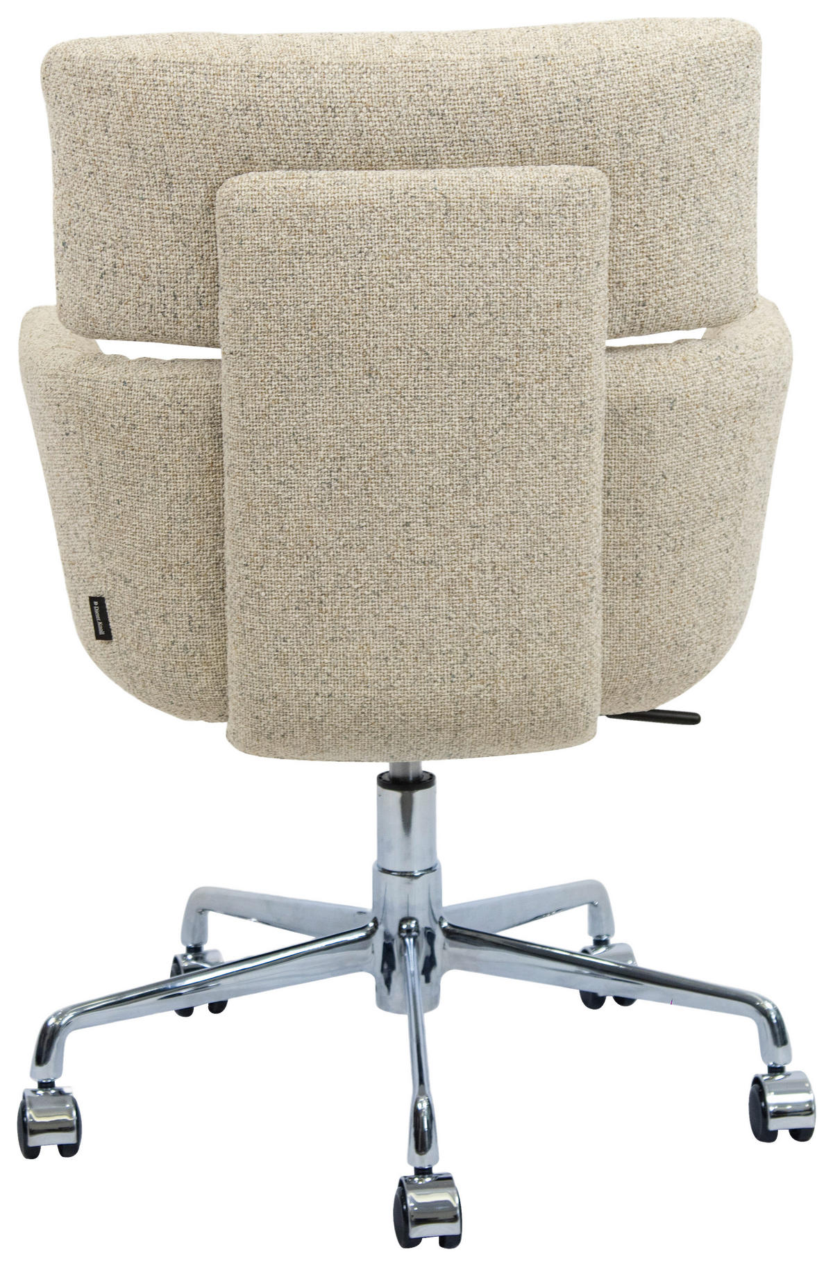 FORGÓSZÉK  szövet krómszínű, bézs  - bézs/krómszínű, Design, műanyag/textil (62/91/66cm) - Dieter Knoll