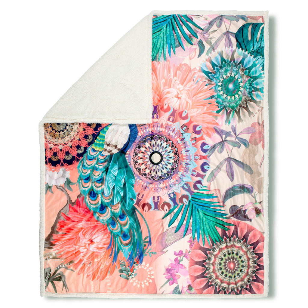 Plaid Lynouk Multicolor 130x160 Cm