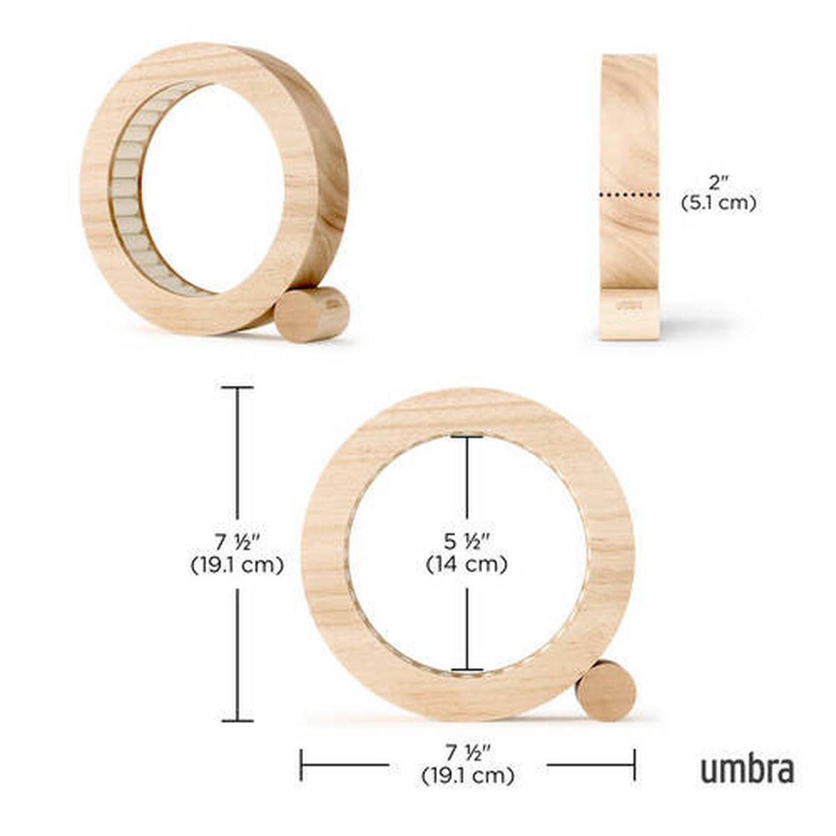 ŠKRINJA ZA NAKIT   19,1/19,1/5,1 cm    - srčevina bukve, Konvencionalno, drvo (19,1/19,1/5,1cm) - Umbra
