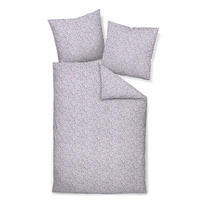 POSTELJNINA 135/200 cm bombažni flanel barve gozdnih sadežev  - barve gozdnih sadežev, Konvencionalno, tekstil (135/200cm) - Janine