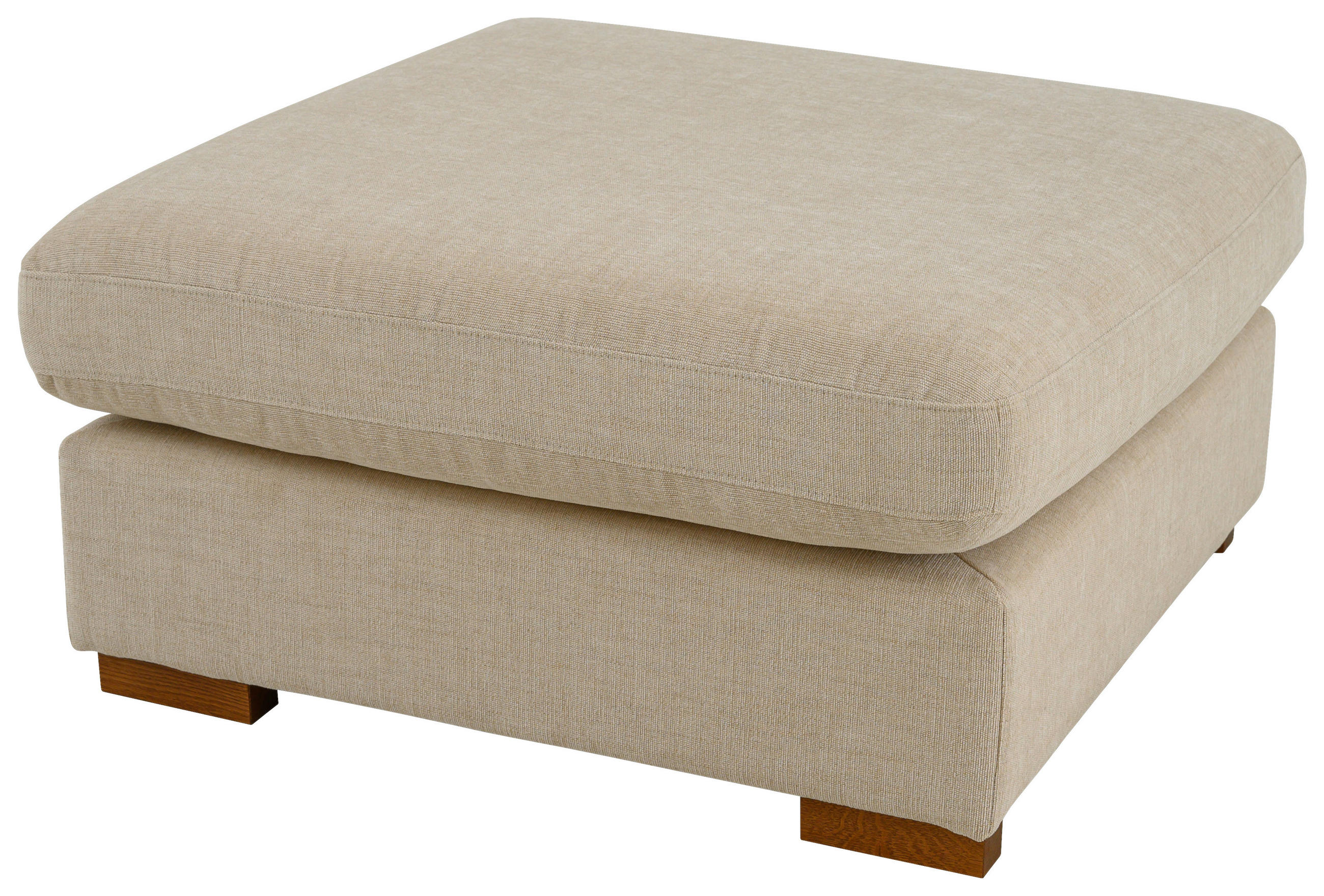 PALL i trä, metall, textil beige  - beige/brun, Klassisk, metall/trä (92/47/92cm) - Carryhome