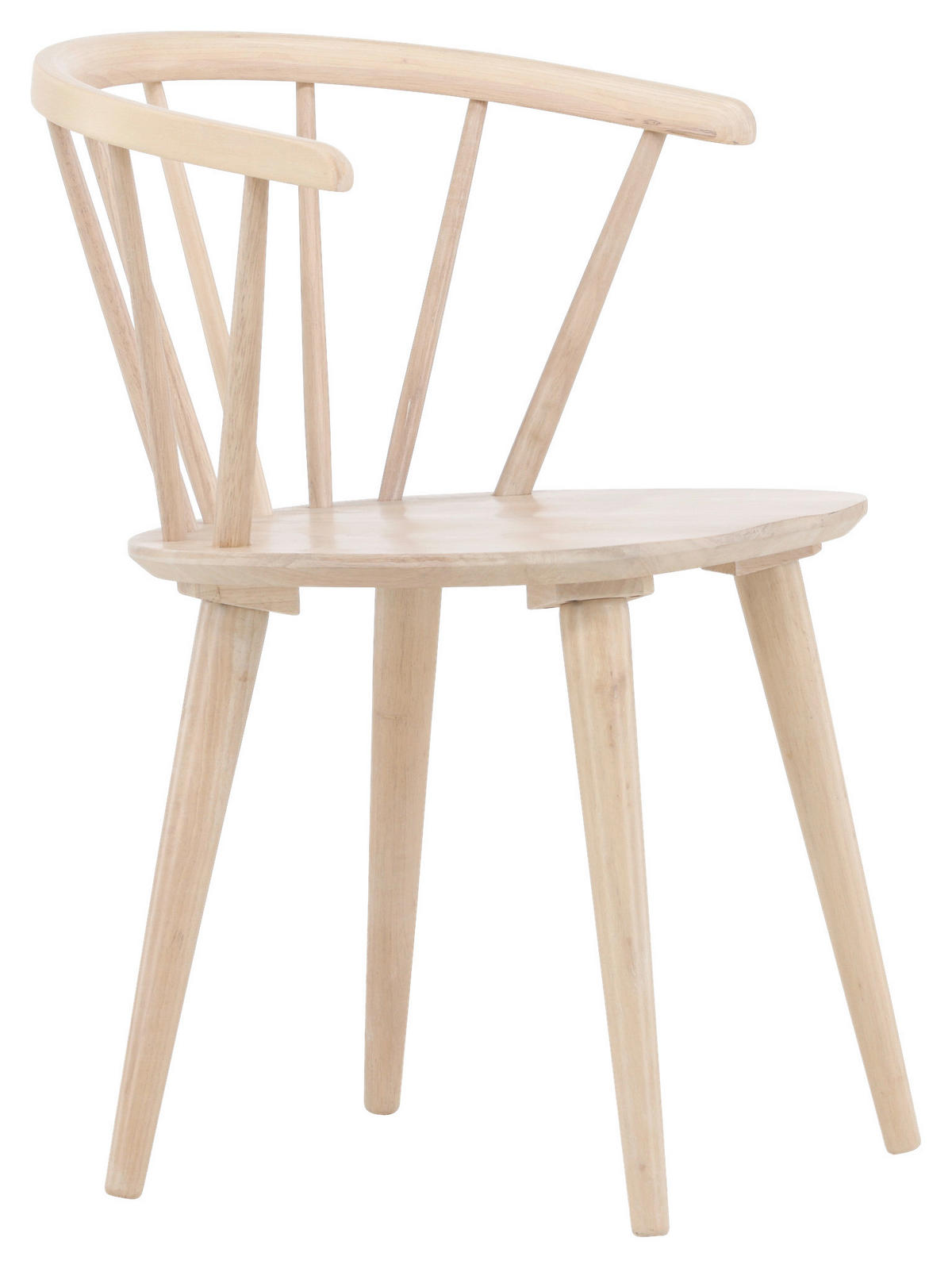 STUHL-SET 2 Stück  in  - Weiß, Design, Holz (55/75/53cm) - Livetastic