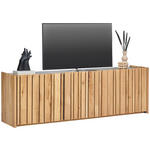 LOWBOARD  in 181,1/57/42 cm  - Eichefarben, Design, Holz/Holzwerkstoff (181,1/57/42cm) - Linea Natura