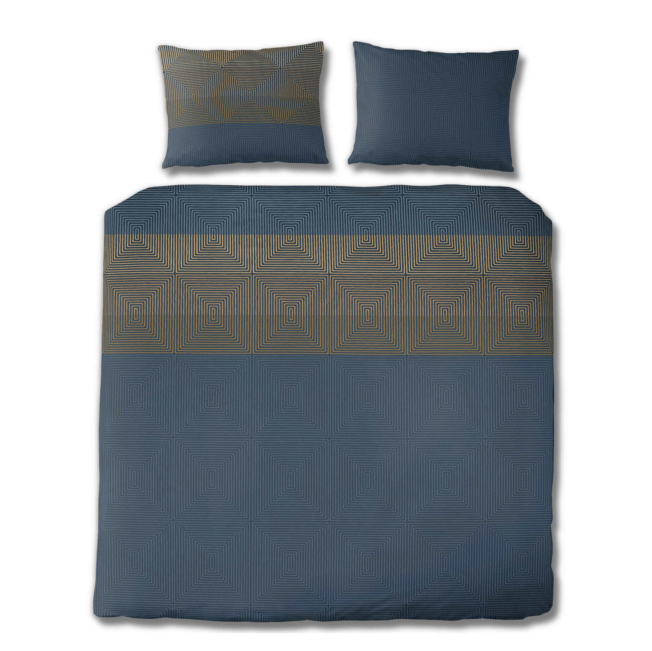 BETTWÄSCHE Satin 200/200 cm  - Dunkelblau, Design, Textil (200/200cm) - Florella