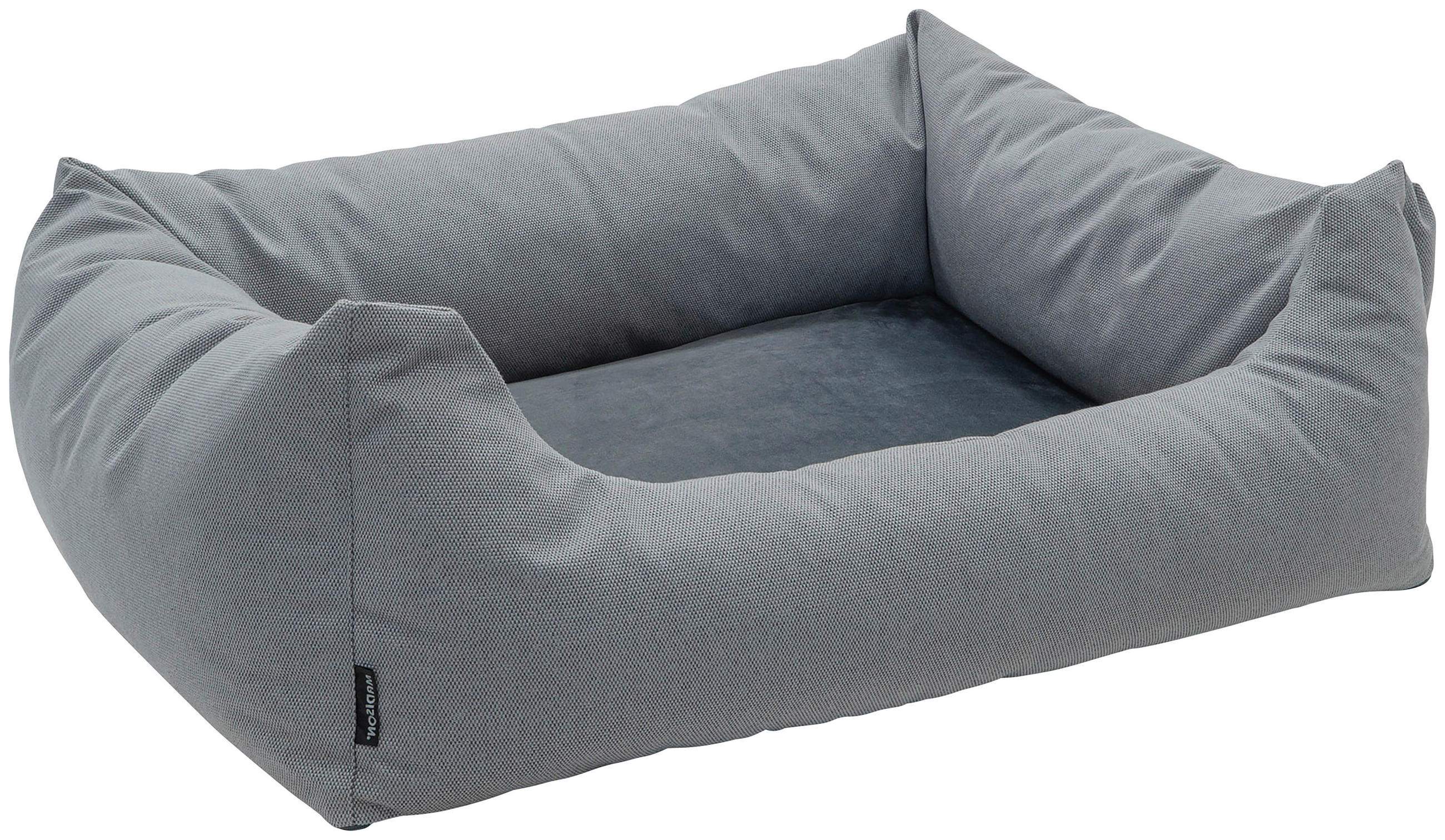 HUNDEBETT - Hellgrau, Basics, Textil (120/28/95cm)