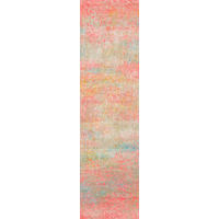 LÄUFER Ondea Fiorith 80/300 cm  in Rosa, Türkis, Dunkelgelb  - Türkis/Dunkelgelb, Design, Kunststoff/Textil (80/300cm) - Lindorug