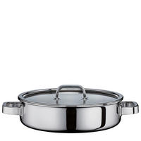 HRNIEC, ušľachtilá oceľ, 28/7 cm - priehľadné/farba strieborného duba, Basics, kov/plast (28/7cm) - Spring