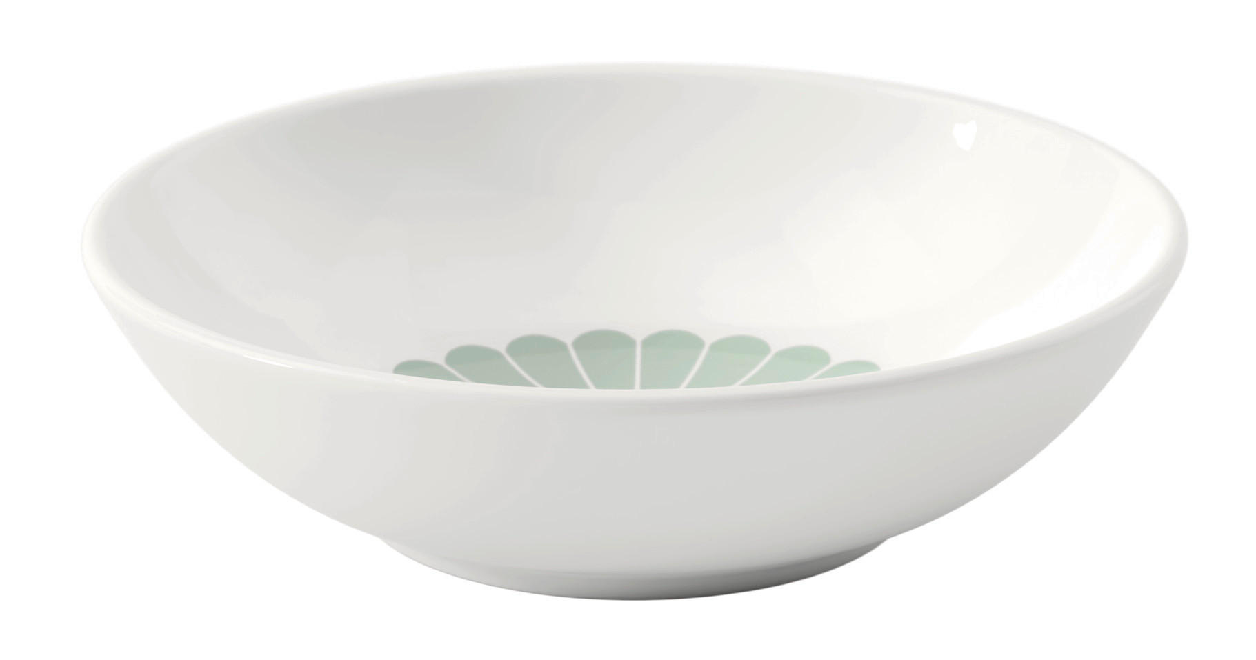 DESSERTSCHALE Fleur Vert  - Salbeigrün/Weiß, MODERN, Keramik (13/4cm) - Villeroy & Boch