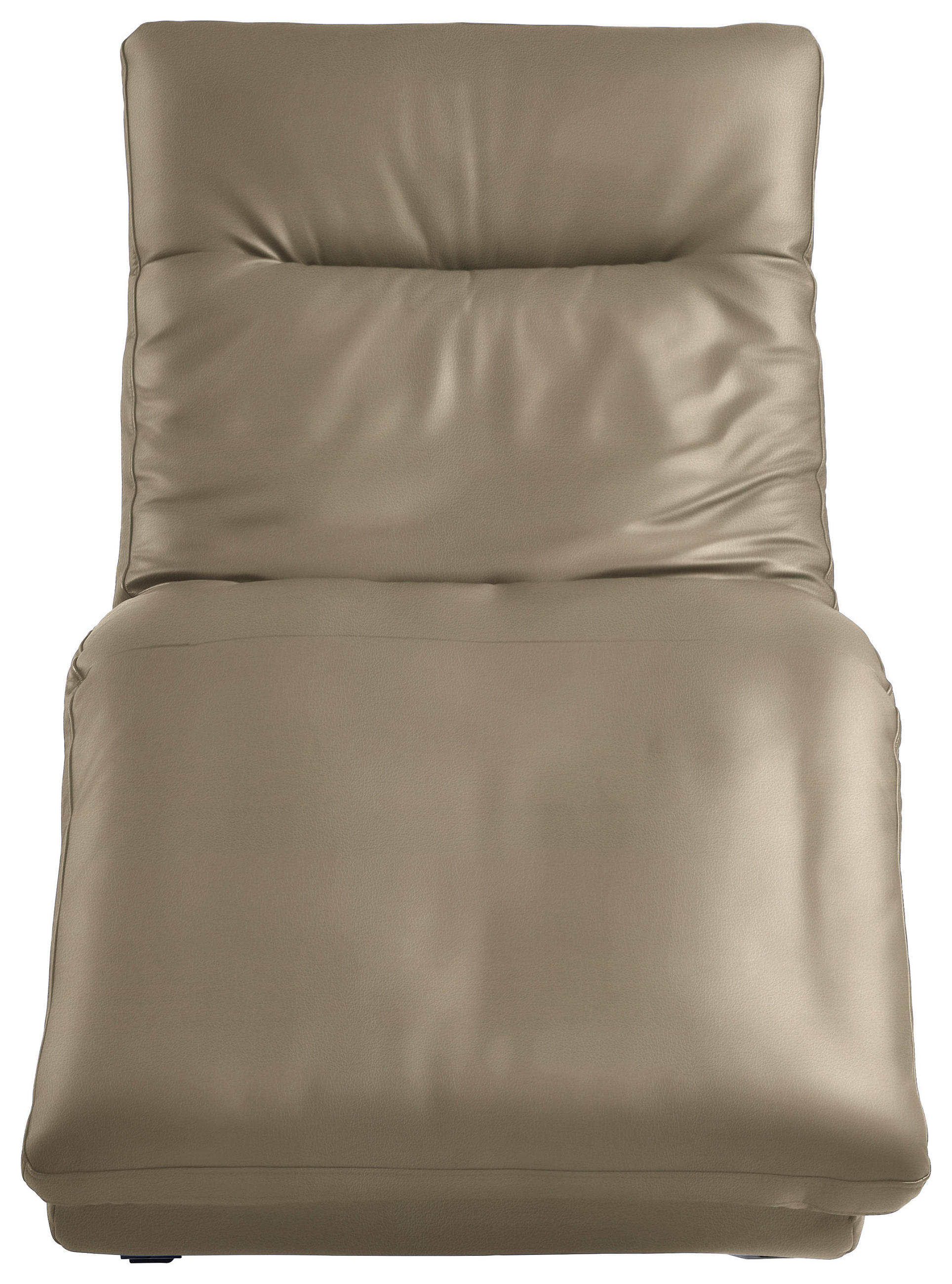 LIEGE in Echtleder Graubraun  - Chromfarben/Graubraun, Basics, Leder/Metall (75/91/170cm) - Chilliano