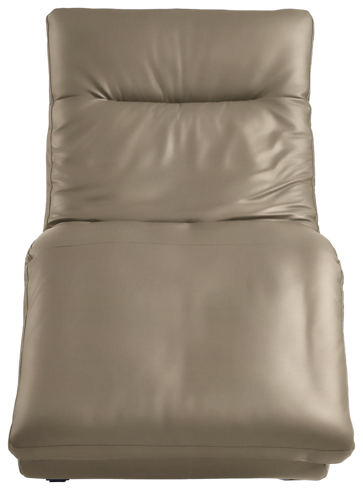 LIEGE in Echtleder Graubraun  - Chromfarben/Graubraun, Basics, Leder/Metall (75/91/170cm) - Chilliano