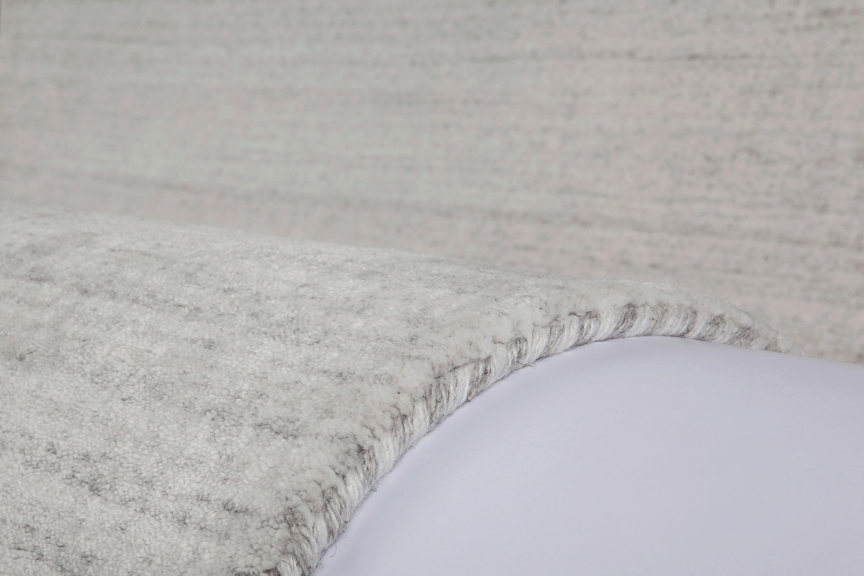 HANDWEBTEPPICH 120/170 cm Silberfarben  - Silberfarben, Basics, Textil (120/170cm) - Obsession