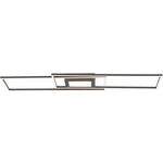 LED-DECKENLEUCHTE 105/26,4/6,5 cm   - Anthrazit, Trend, Metall (105/26,4/6,5cm) - Novel