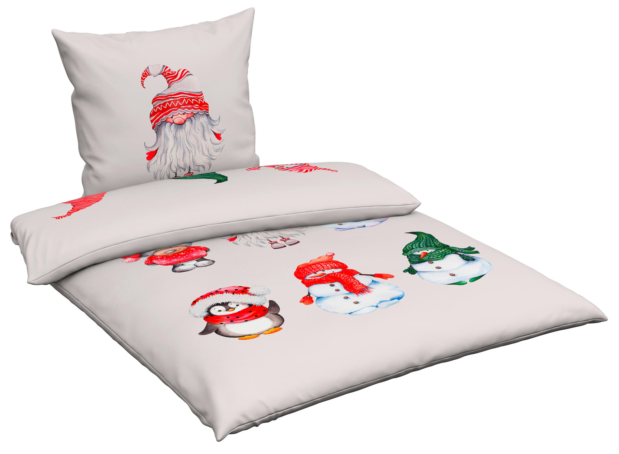 BETTWÄSCHE Flanell 135/200 cm  - Weiß, Textil (135/200cm) - Esposa