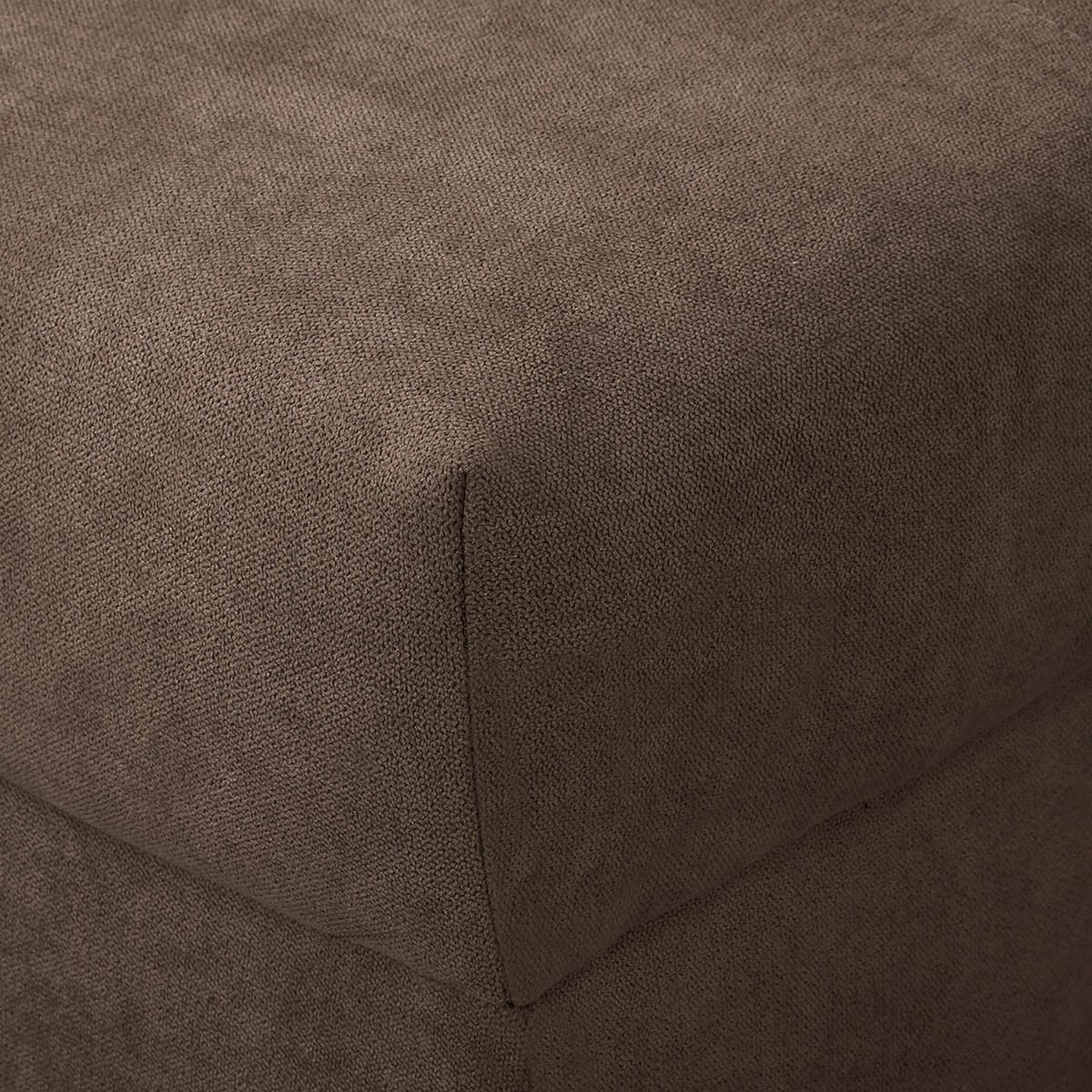 ECKSOFA Ariella Schlammfarben Mikrofaser  - Schlammfarben/Naturfarben, Design, Holz/Textil (231/161cm) - Livetastic