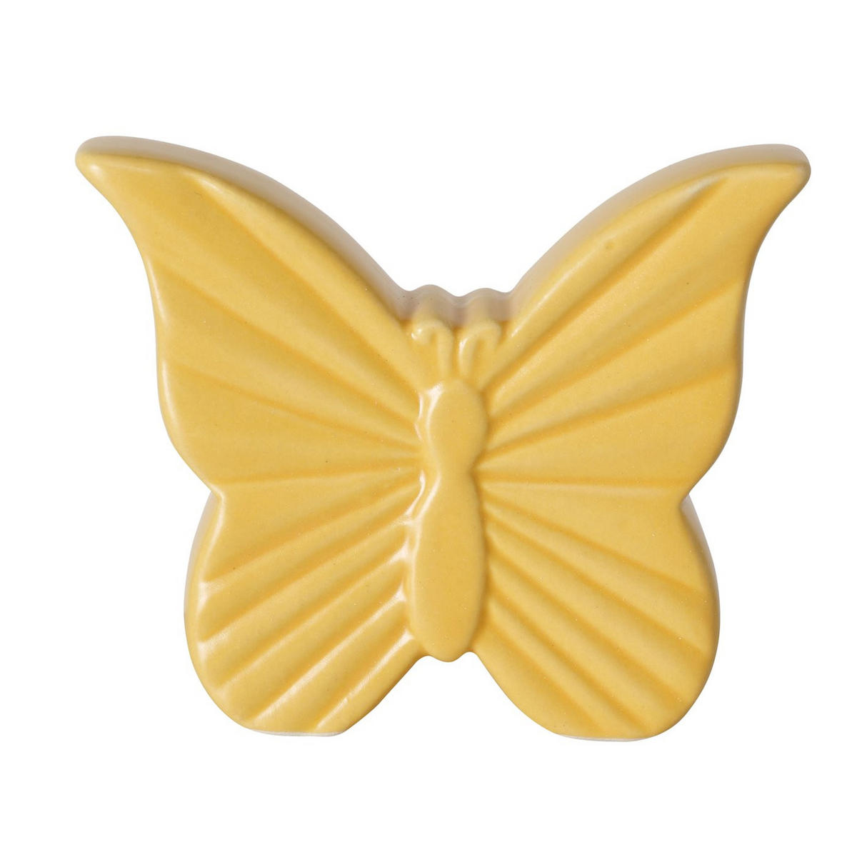 DEKORATIONSFJÄRIL - beige/grön, Basics, keramik (8,5/2/7cm)