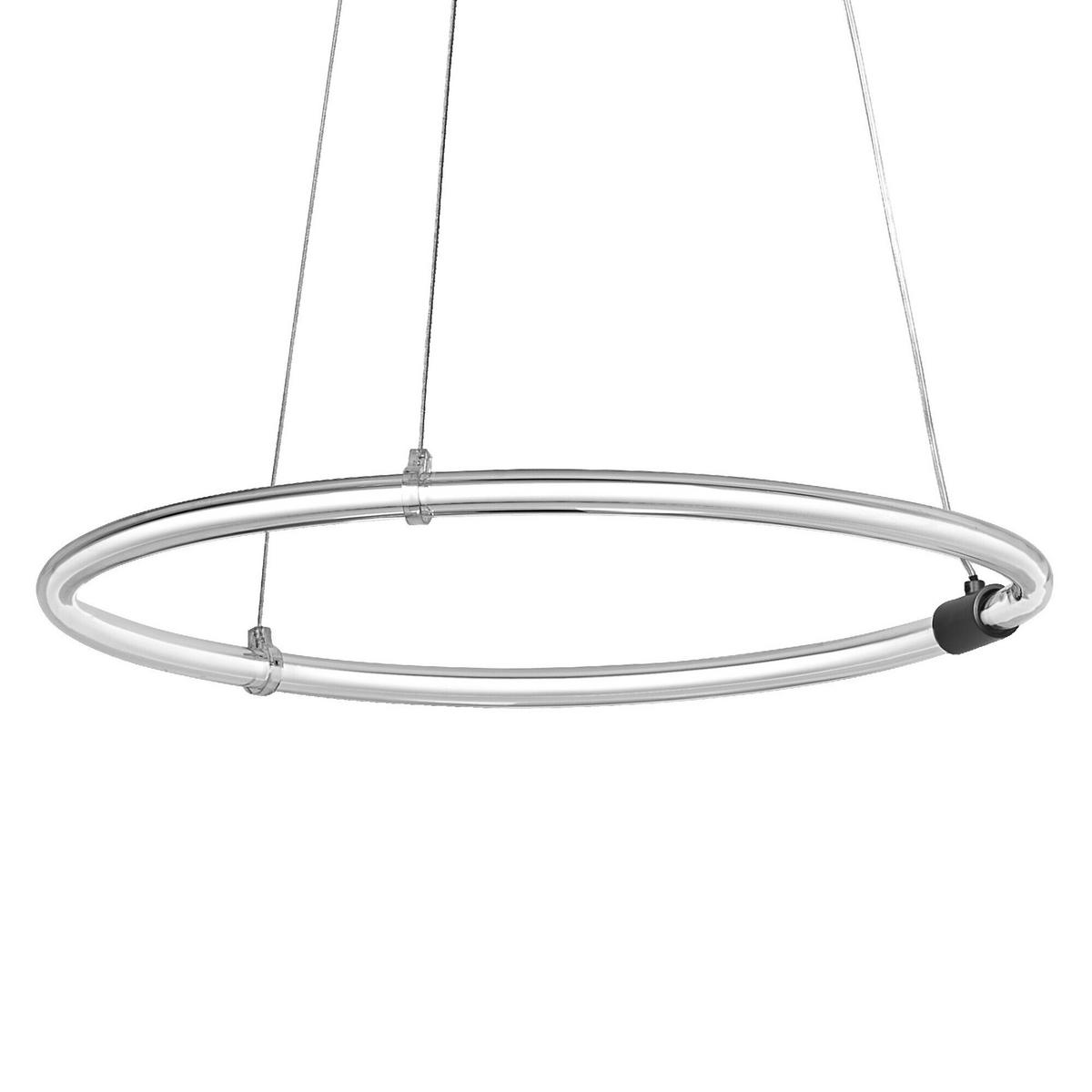 LED-HÄNGELEUCHTE 49.8/150 cm  - Dunkelgrau, Basics, Kunststoff (49.8/150cm) - Osram