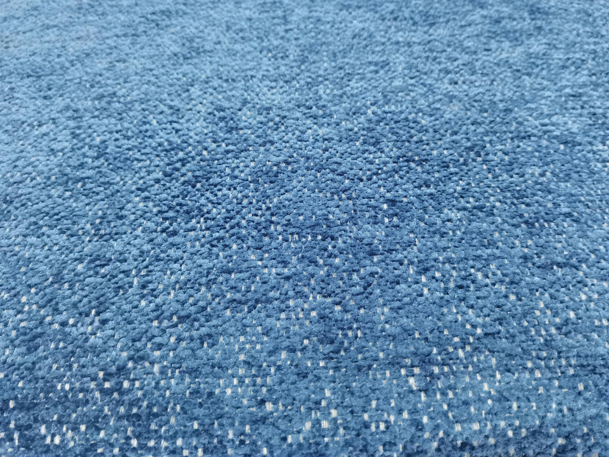 ARMLEHNSTUHL  in Eisen Leinenoptik  - Blau/Schwarz, MODERN, Textil/Metall (57/84/57cm) - MID.YOU