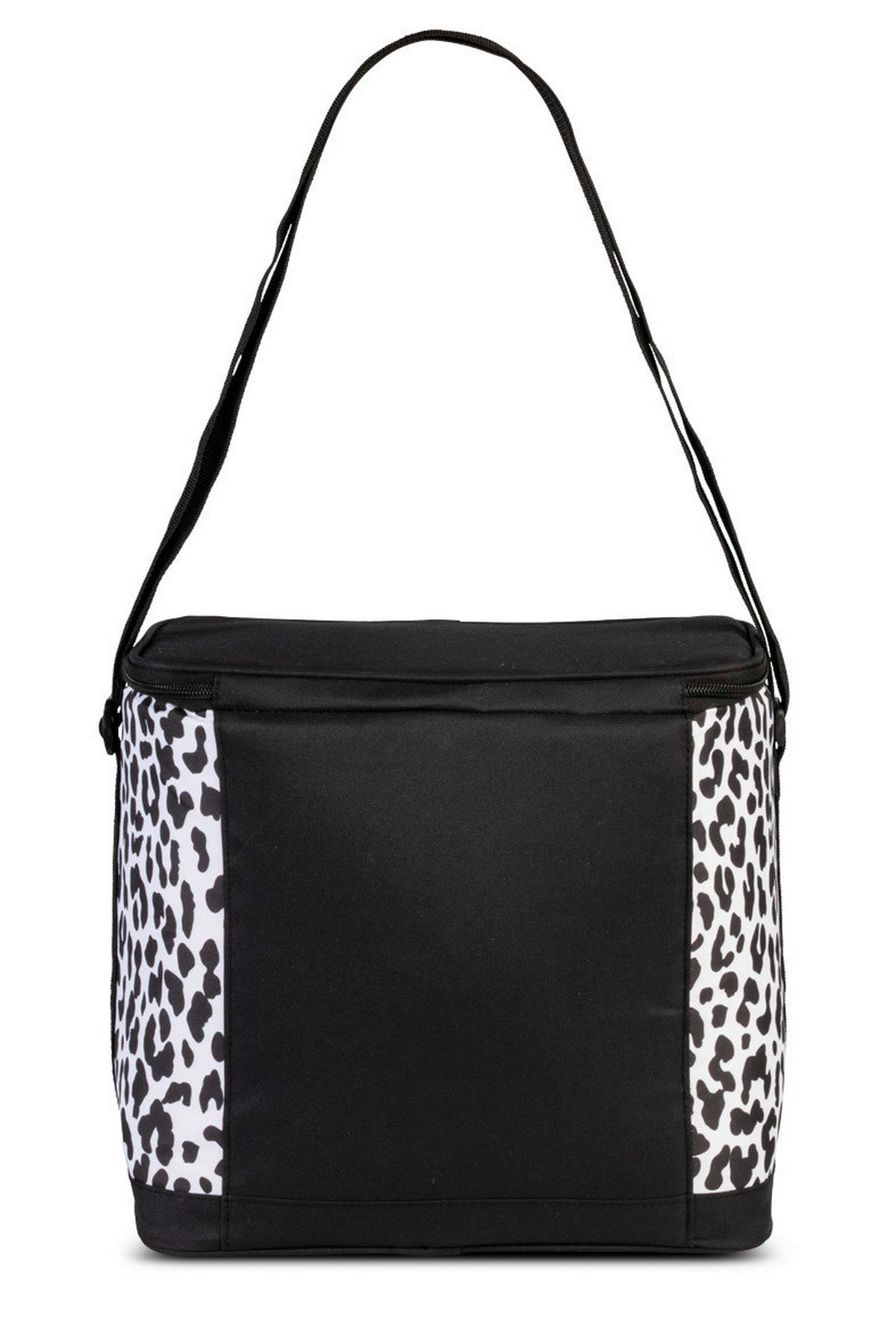 KÜHLBOX Leo Heart Schwarz, Weiß  - Schwarz/Weiß, Trend, Kunststoff (29/27/18cm)