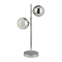 NAMIZNA LED-SVETILKA  Marbles   22/13/45 cm          - barve kroma/prozorno, Design, kovina/umetna masa (22/13/45cm)