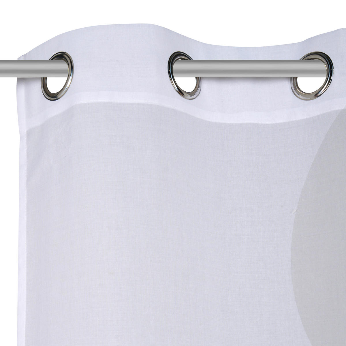 ZÁVĚS S OČKY, poloprůhledné, 140/245 cm - černá/zelená, Design, textil (140/245cm) - Esposa