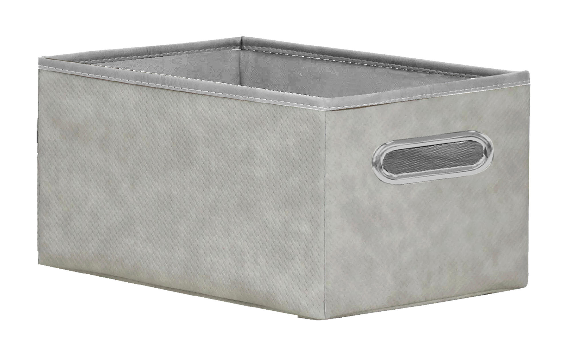 REGALKORB 38/28/20 cm   - Beige, Design, Kunststoff/Textil (38/28/20cm) - Ambia Home