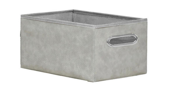 REGALKORB 38/28/20 cm   - Beige, Design, Kunststoff/Textil (38/28/20cm) - Ambia Home