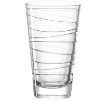TRINKGLAS VARIO STRUTTURA 280 ml  - Klar, Basics, Glas (7,5/12,5/7,5cm) - Leonardo