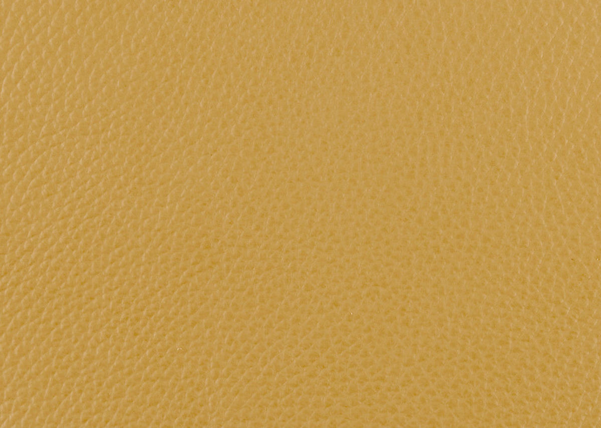 SESSEL Echtleder Currygelb  - Currygelb/Schwarz, Design, Leder/Metall (107/105/98cm) - Belluti