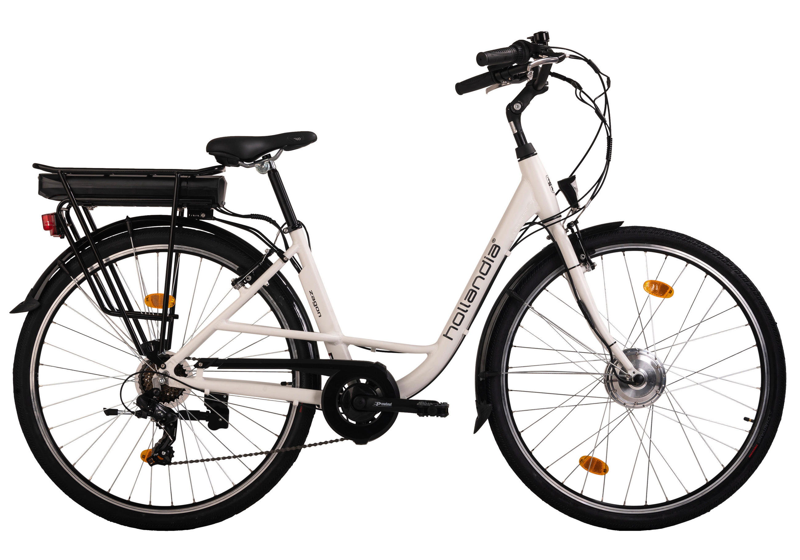 ELEKTROFAHRRAD - Weiß, Basics, Metall (21/116/188cm) - Atrigo