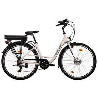 ELEKTROFAHRRAD - Weiß, Basics, Metall (21/116/188cm) - Atrigo