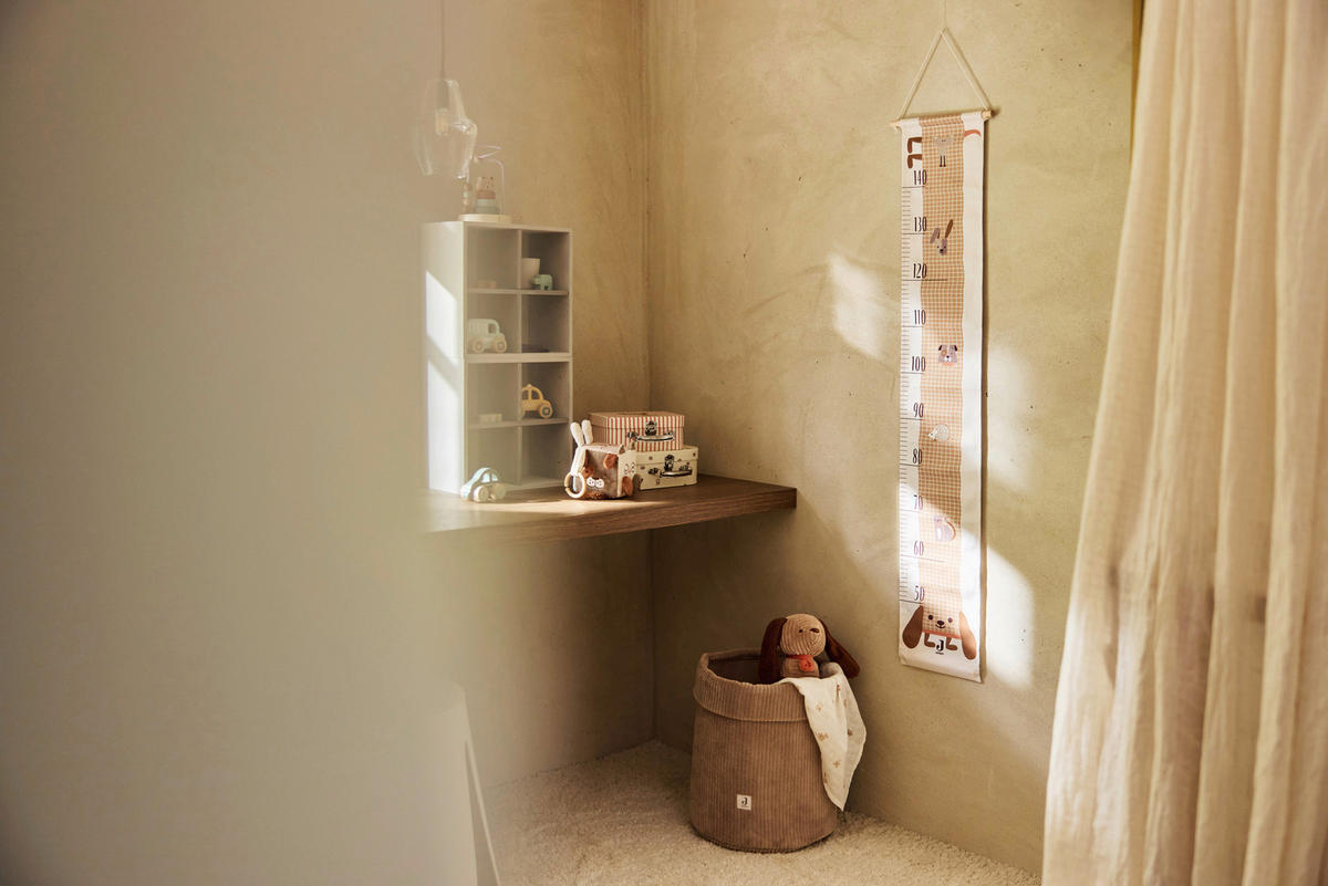 MJERNA LETVICA  Animal Friends  - višebojno, Basics, tekstil (120/20cm) - JOLLEIN