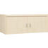 AUFSATZSCHRANK 106/43/54 cm Ahornfarben - Silberfarben/Ahornfarben, Design, Kunststoff (106/43/54cm) - CS SCHMAL
