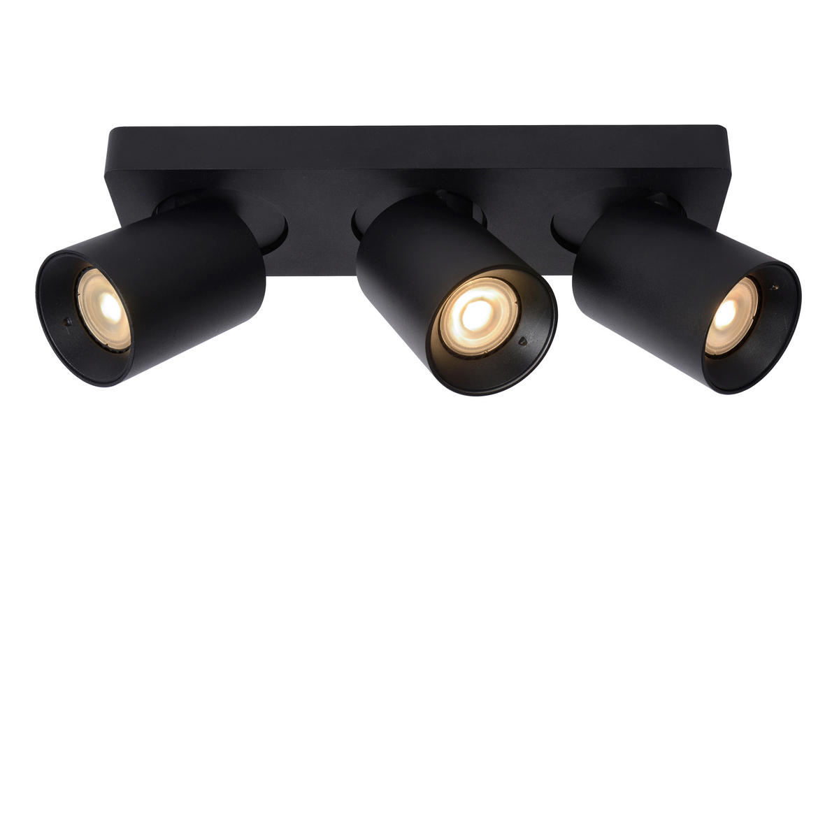 LED-STRAHLER - Schwarz, Konventionell, Metall (30/10/11.5cm) - Lucide