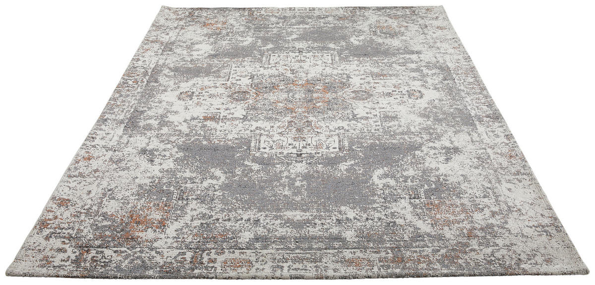 VINTAGE-TEPPICH 120/180 cm Grau  - Grau, Design, Textil (120/180cm) - Novel