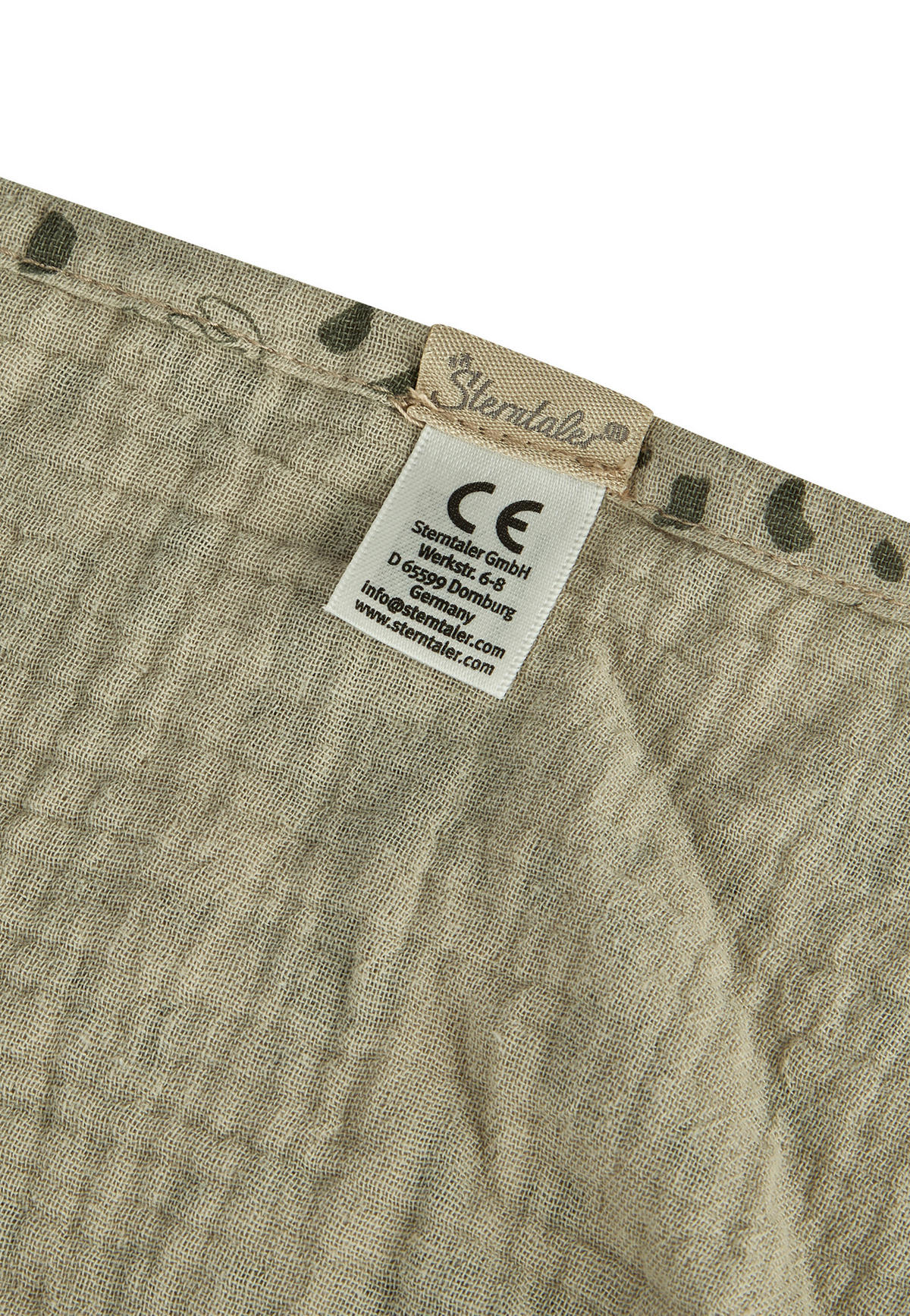 SCHMUSETUCH Löwe Leo  - Mintgrau, Basics, Textil (35/8/8cm) - Sterntaler