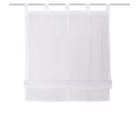 RAFFROLLO  halbtransparent   80/140 cm   - Weiß, Basics, Textil (80/140cm)