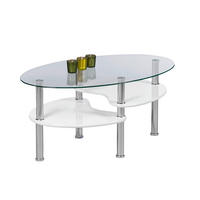 KLUB STOČIĆ 55/41/90 cm  bela  - boja aluminijuma/bela, Dizajnerski, staklo/drvo (55/41/90cm) - Xora