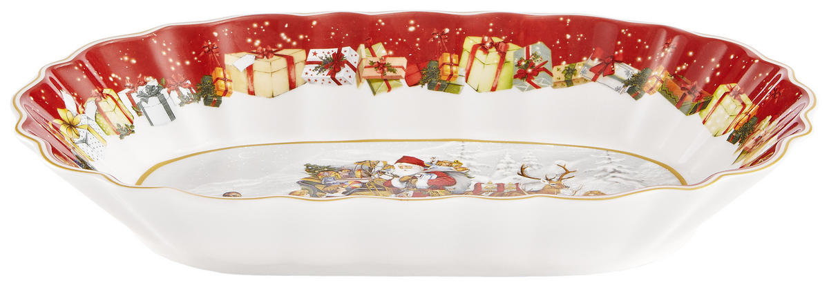 PLATOU CU PICIOR PENTRU TORT   29/19/5 cm  - Design, ceramică (29/19/5cm) - Villeroy & Boch