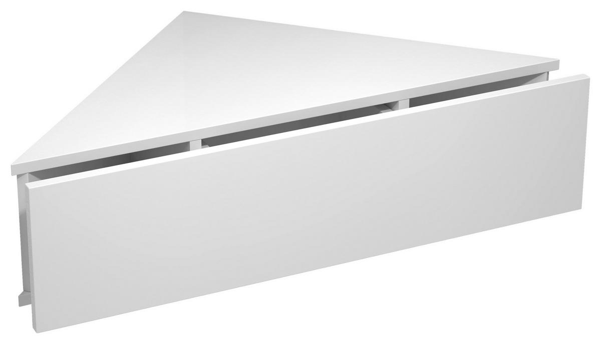 SÄNGBORD i vit  - vit, Modern, trämaterial (60/15/42,4cm) - MID.YOU