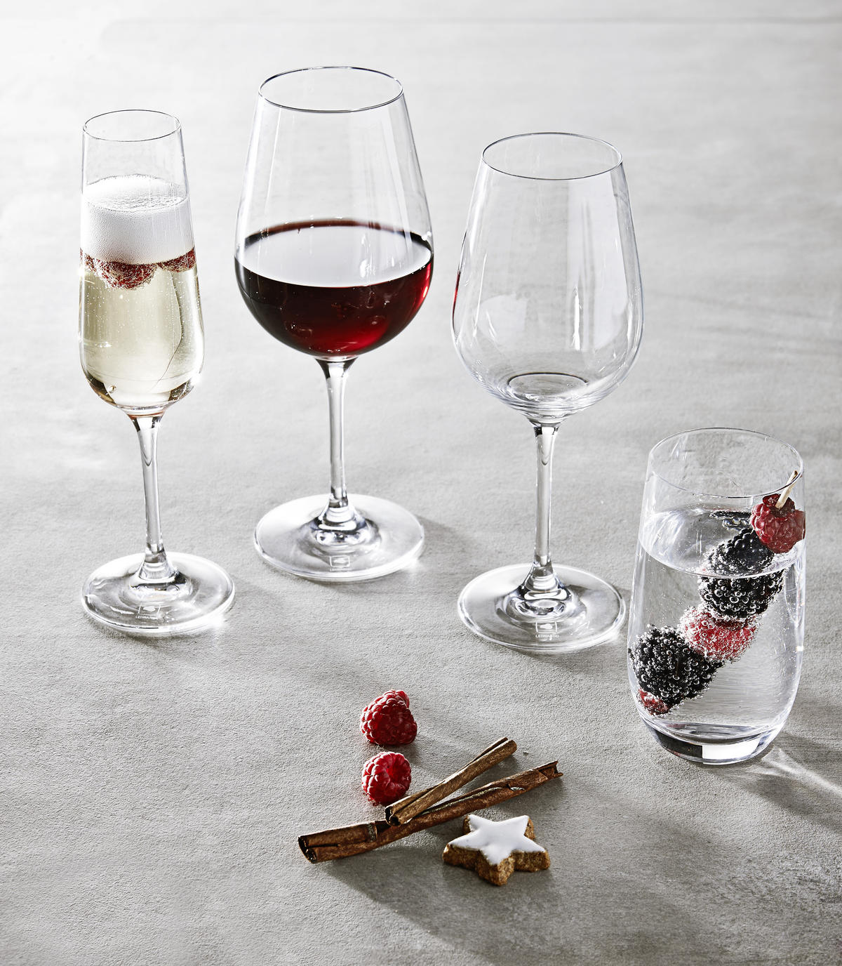 WEIßWEINGLAS 440 ml  - Klar, Basics, Glas (8/22cm) - Leonardo