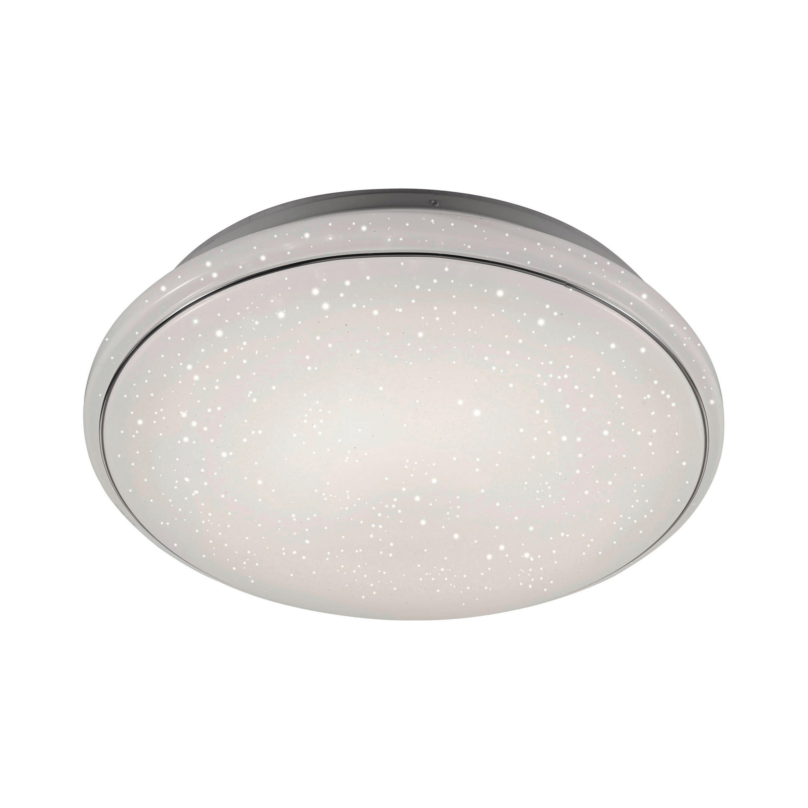 Just Light Led-Deckenleuchte Lolasmart-Jupi Weiß 59x10.8x59 cm