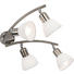 LED-STRAHLER - Weiß, Design, Glas/Metall (70cm) - Novel