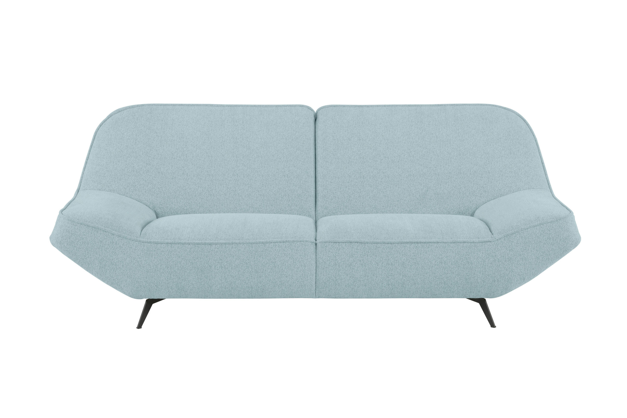 3-SITZER-SOFA in Chenille Mintgrün  - Mintgrün, Design, Textil (223/87/96cm) - MID.YOU