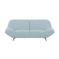 3-SITZER-SOFA in Chenille Mintgrün  - Mintgrün, Design, Textil (223/87/96cm) - MID.YOU